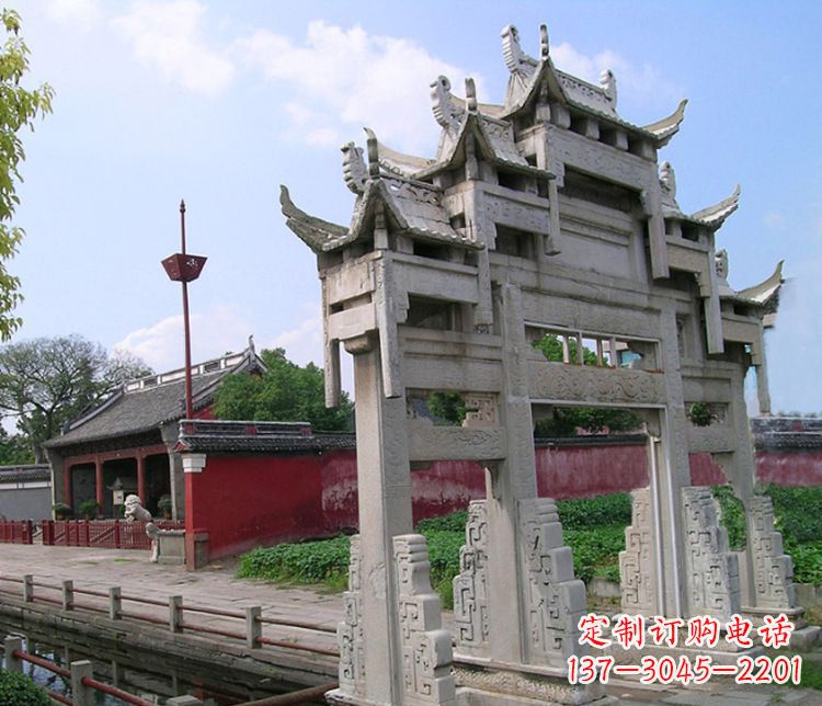 金华专业大型牌坊石雕制作