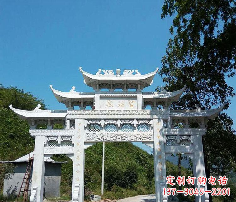 金华钜大牌坊石雕——传承古典精美之美