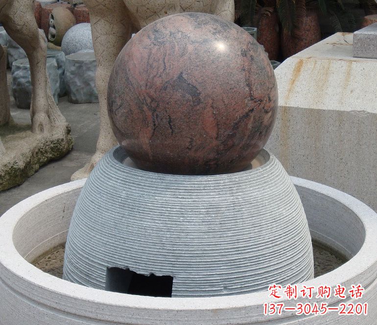 金华沙岩喷泉雕塑是中领雕塑厂家一直专注于制作…