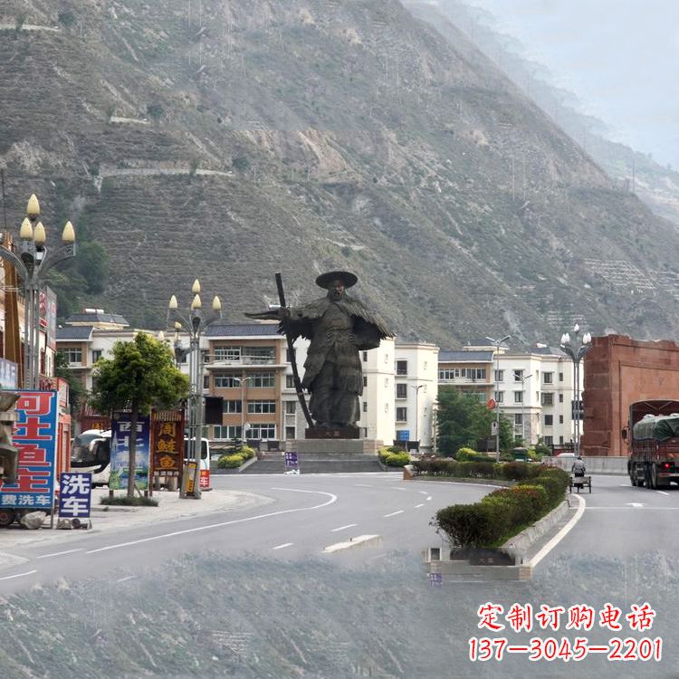 金华唯美雕塑--大禹城市街道景观雕像