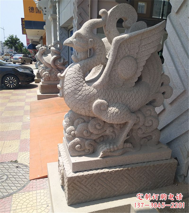 金华珠江朱雀——精美古典雕塑摆件