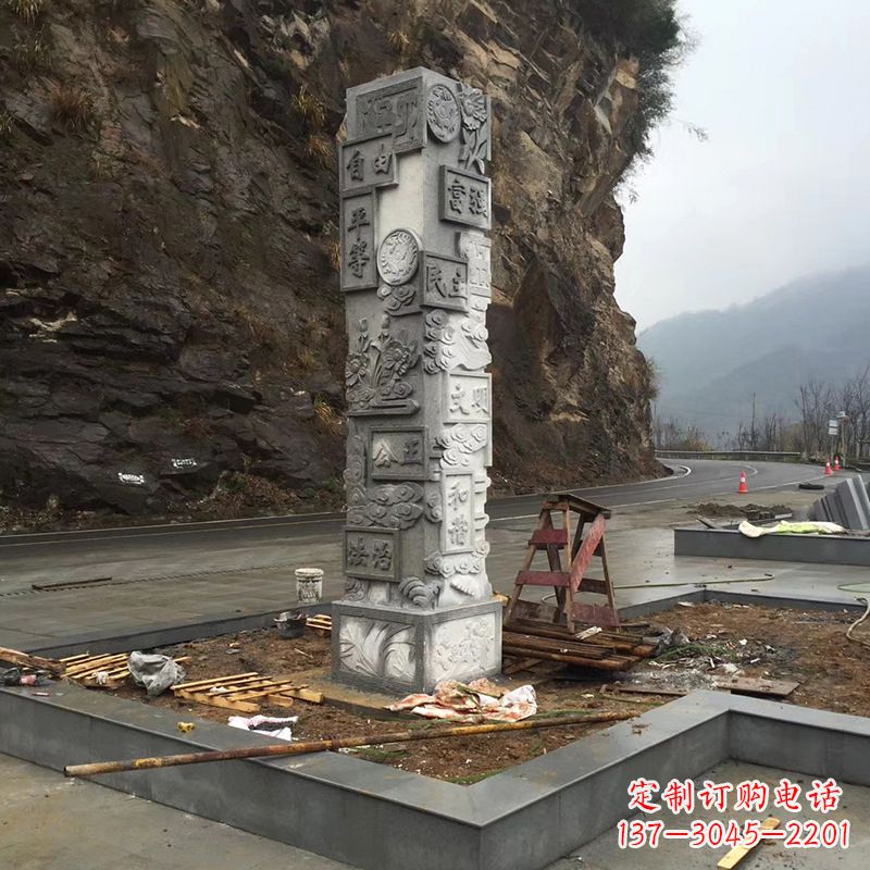 金华社会主义核心价值观雕塑,传承中华文明