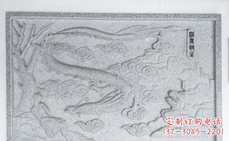 金华大理石龙雕塑,神有其形