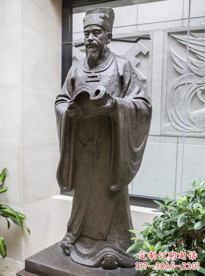 金华沈括古代人物铜雕
