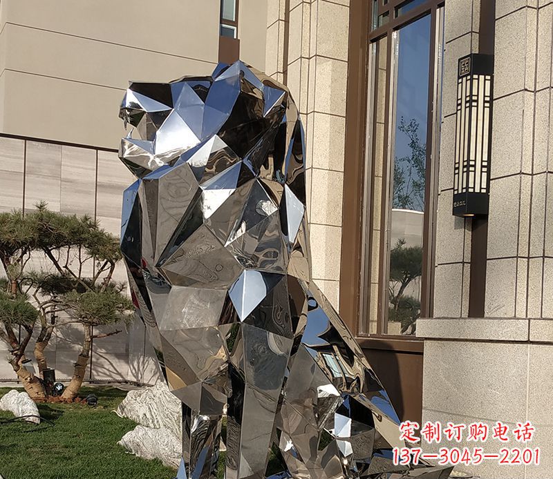 金华历史荣耀:狮子雕塑门口摆件