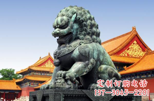 金华贵族气派,古典青铜狮子雕塑