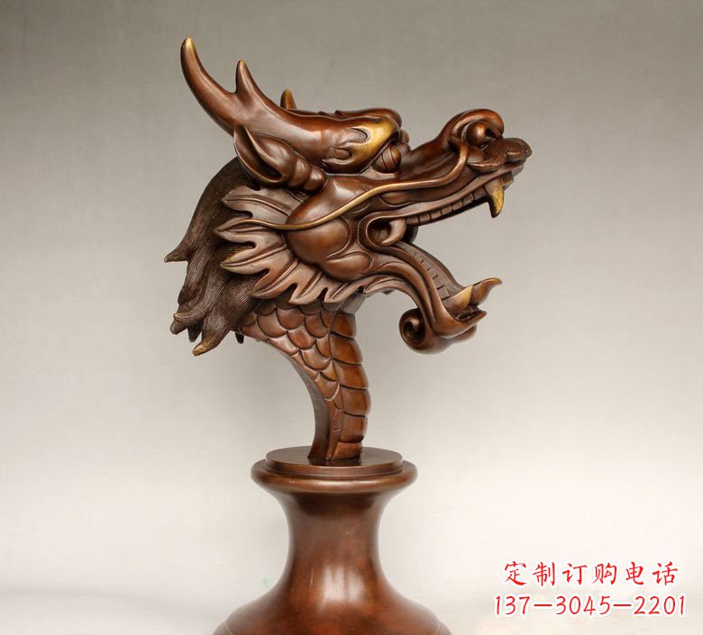 金华十二生肖兽首铜雕222