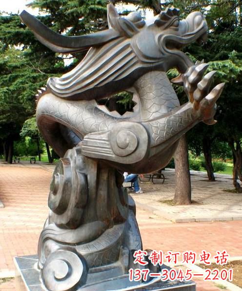 金华高品质十二生肖铜雕龙