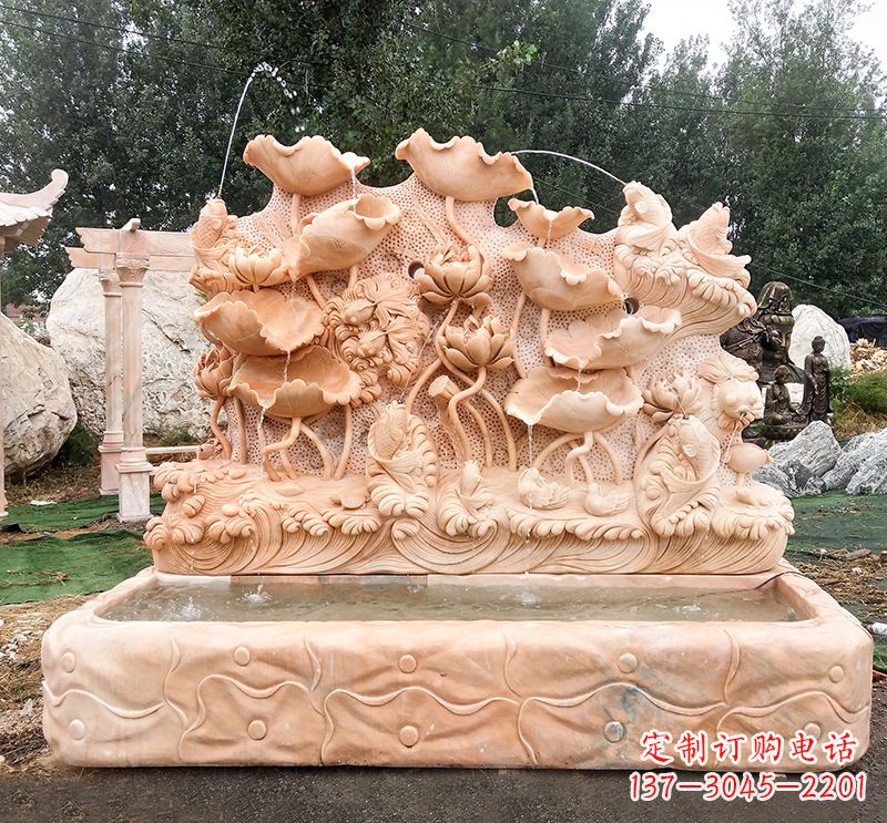 金华汇聚自然艺术的石材喷泉雕塑