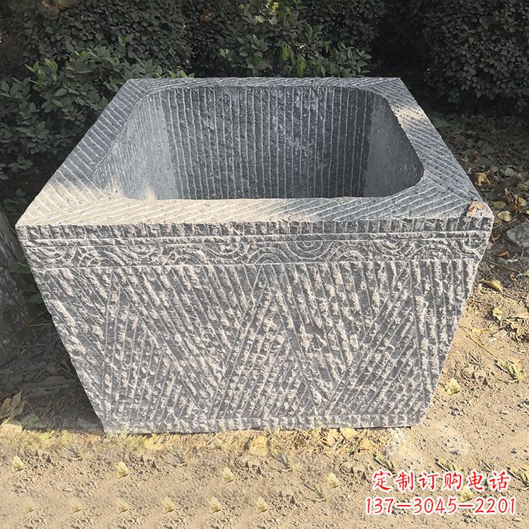 金华精致石雕水槽,融合精美工艺