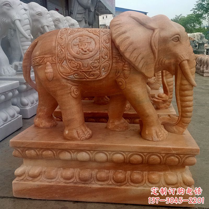 金华大象雕塑,深邃而神秘