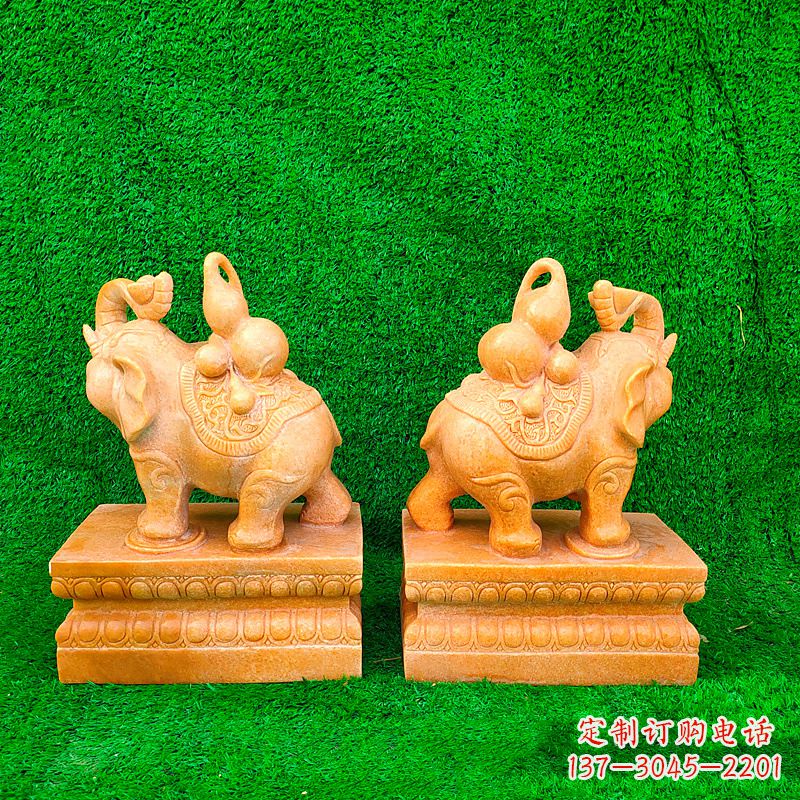 金华精美大象雕塑,点缀美好家园