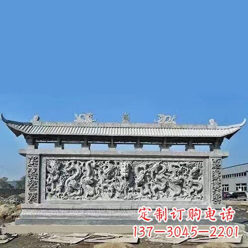 金华石雕浮雕影壁塑——高雅时尚的室内艺术装饰
