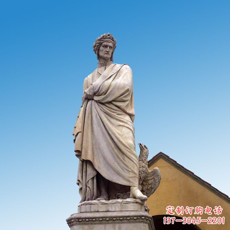 金华石雕伽利略塑像