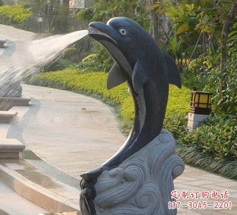 金华海豚雕塑:惊艳世间,把精灵捧在掌心