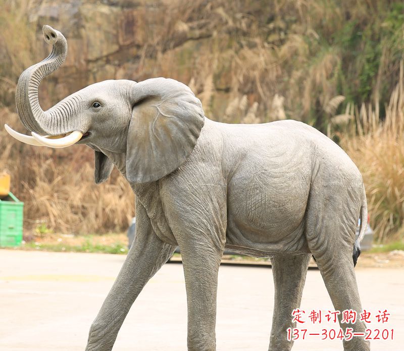 金华中领雕塑大象雕塑特色定制