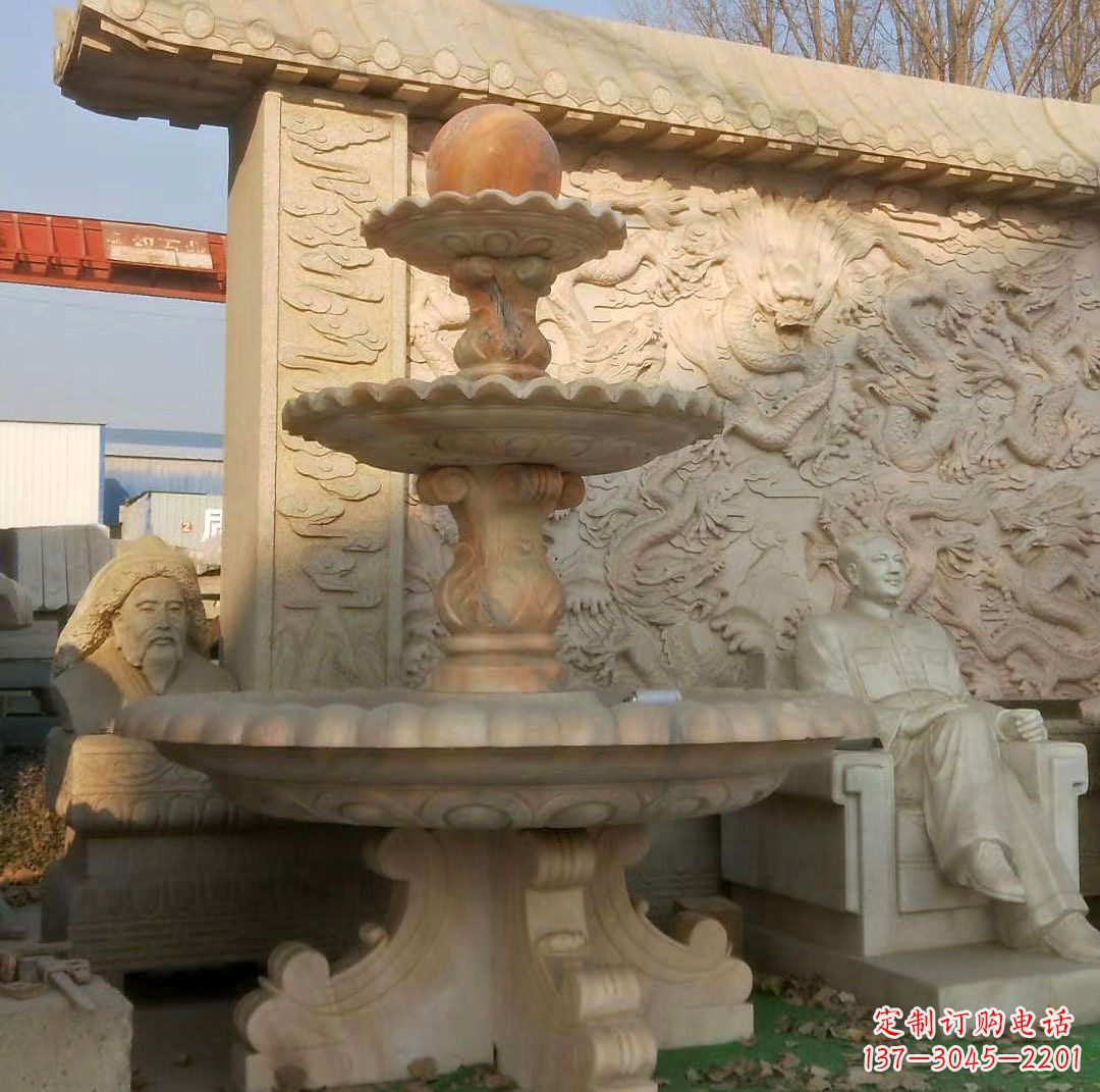金华石雕景观喷泉