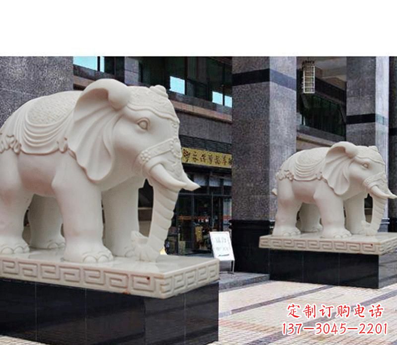 金华石雕酒店大象动物