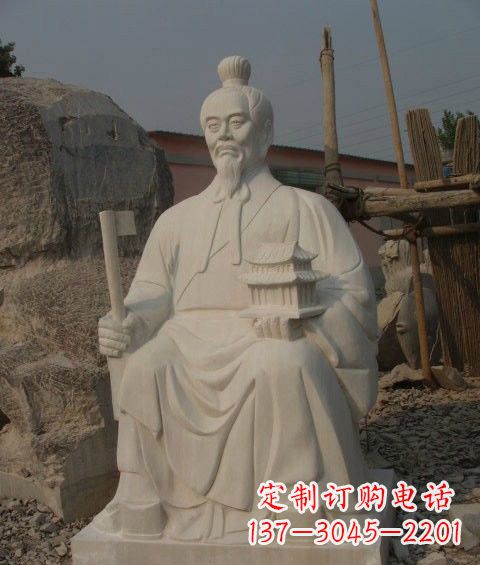 金华珍贵老传统——鲁班雕塑