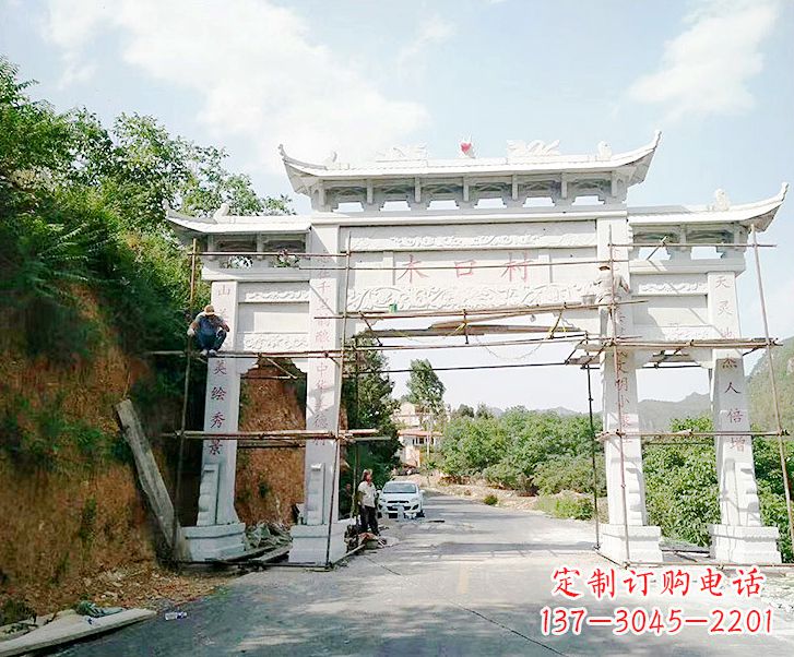 金华牌楼雕塑——营造品质生活