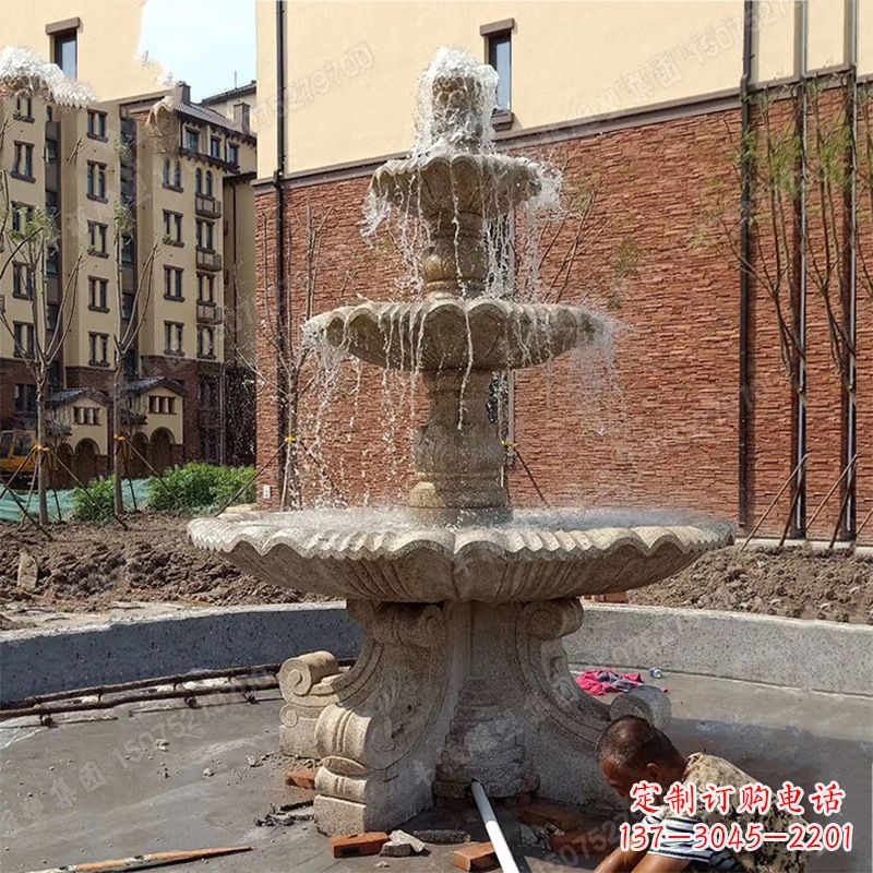 金华中领雕塑石喷泉雕塑