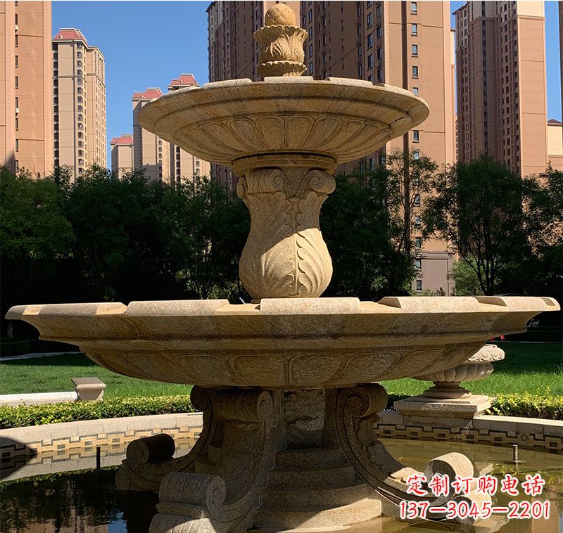 金华艺术品级石雕喷泉水景