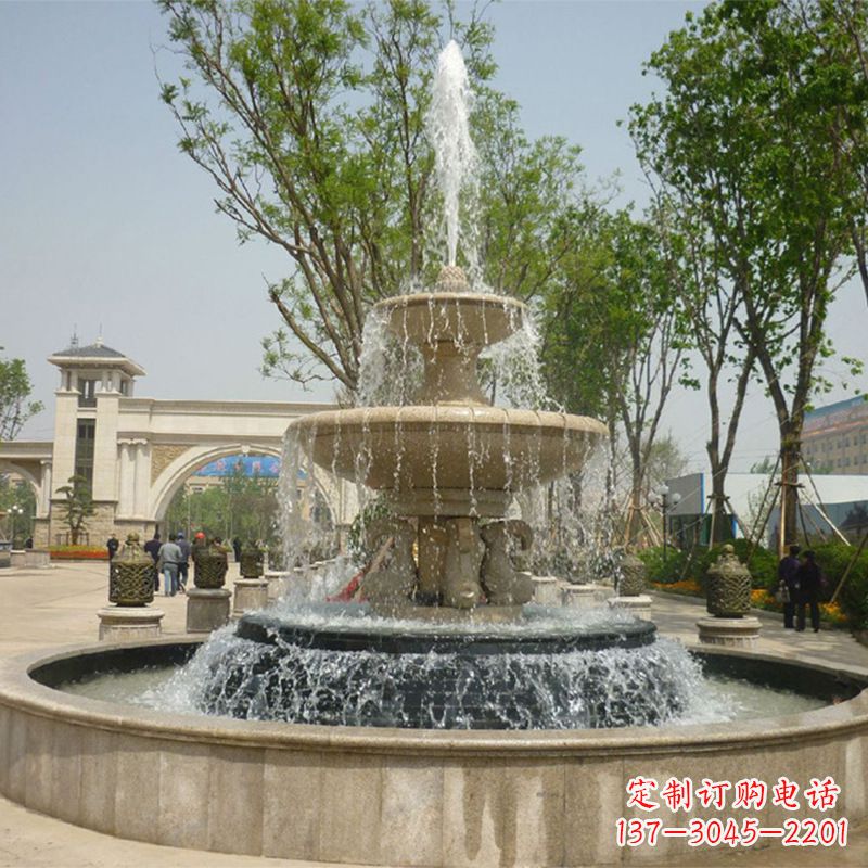 金华石雕音乐喷泉