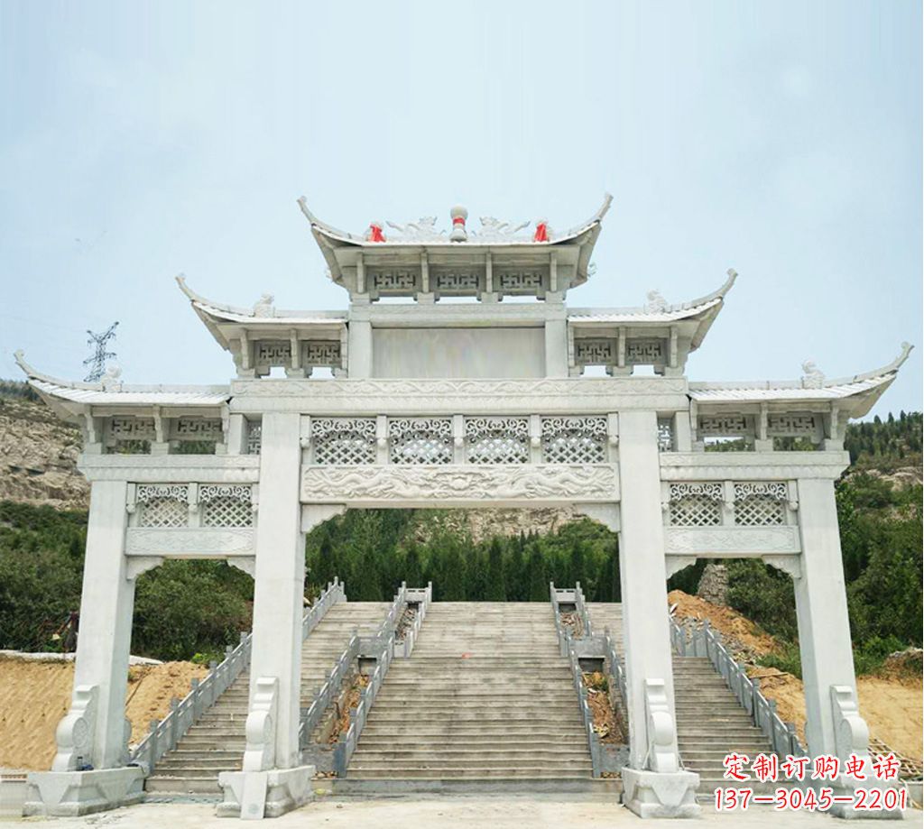 金华石牌坊图片