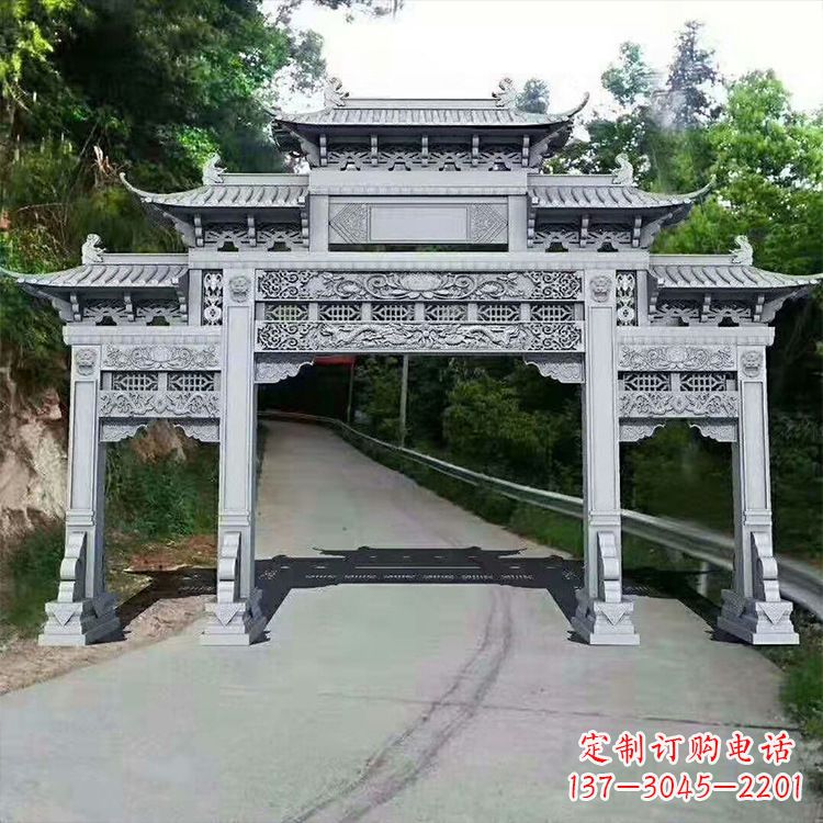 金华石牌楼青石牌坊