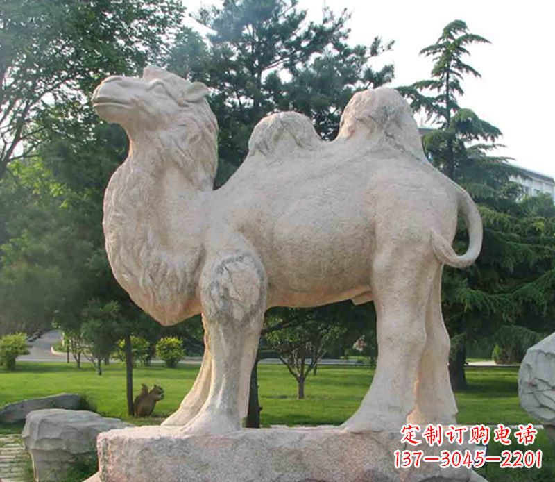 金华石头骆驼雕塑