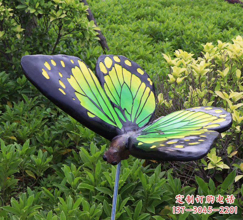 金华树脂仿真蝴蝶昆虫雕塑