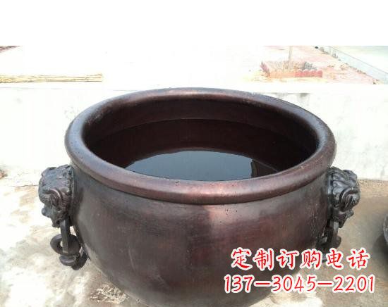 金华水缸寺庙铜雕