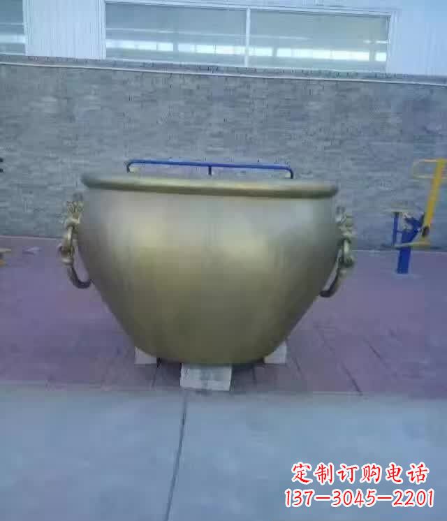 金华水缸铜雕塑