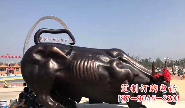 金华水牛铜雕