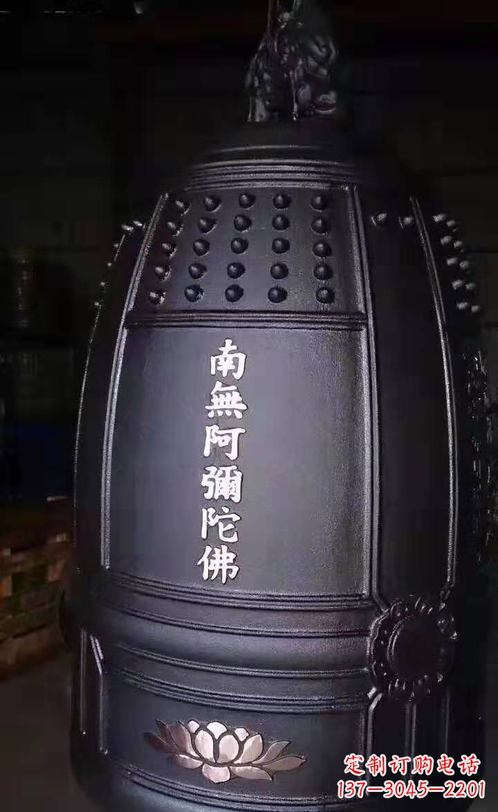 金华寺庙铜钟雕塑户外景观雕塑 
