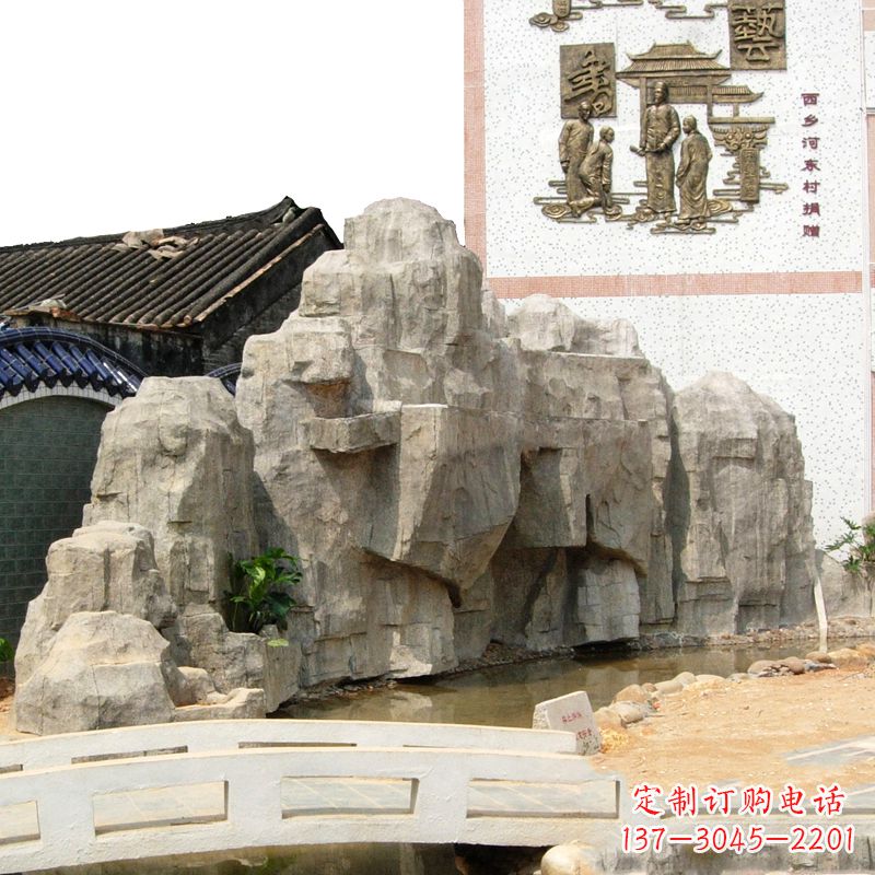 金华塑石假山雕塑