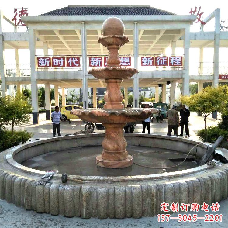 金华天使喷泉石雕