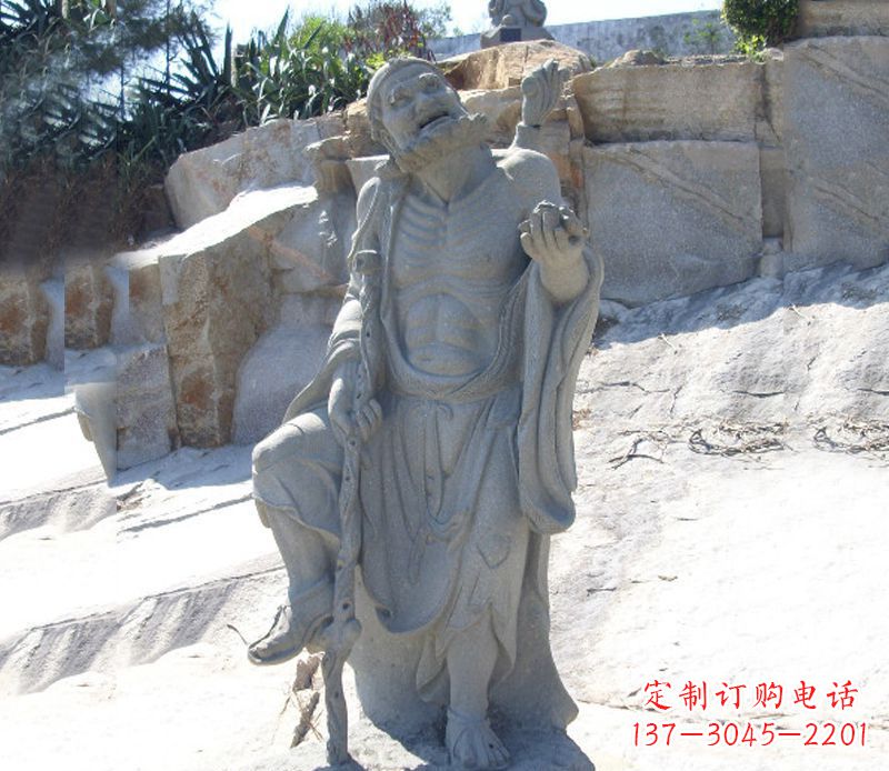 金华铁拐李八仙雕塑