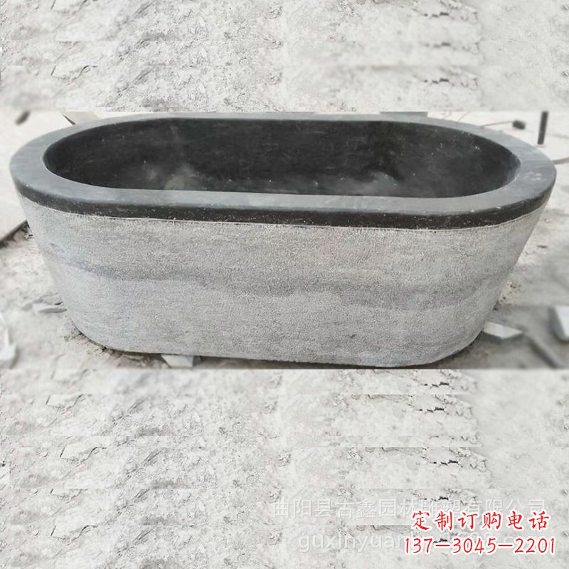 金华庭院养鱼石雕水槽