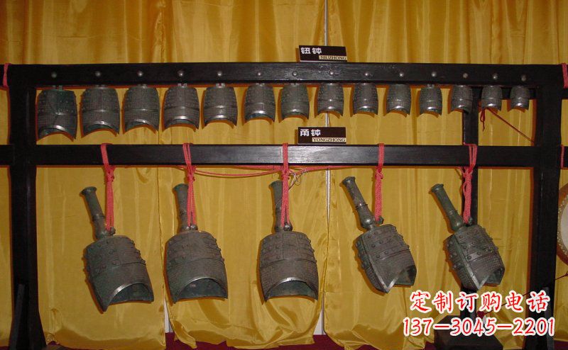 金华铜编钟古代乐器雕塑