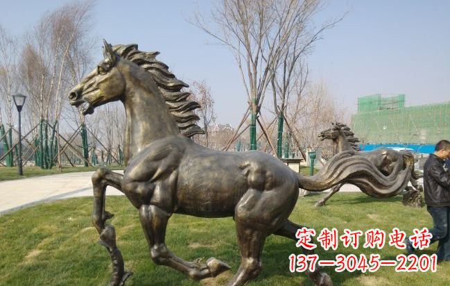 金华铜雕奔马