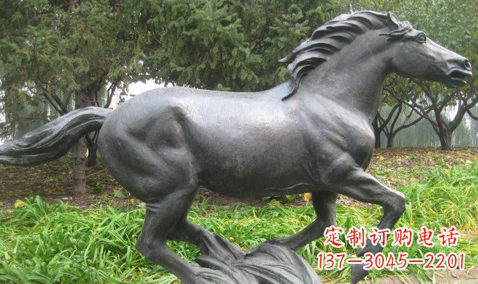 金华铜雕奔马公园动物雕塑