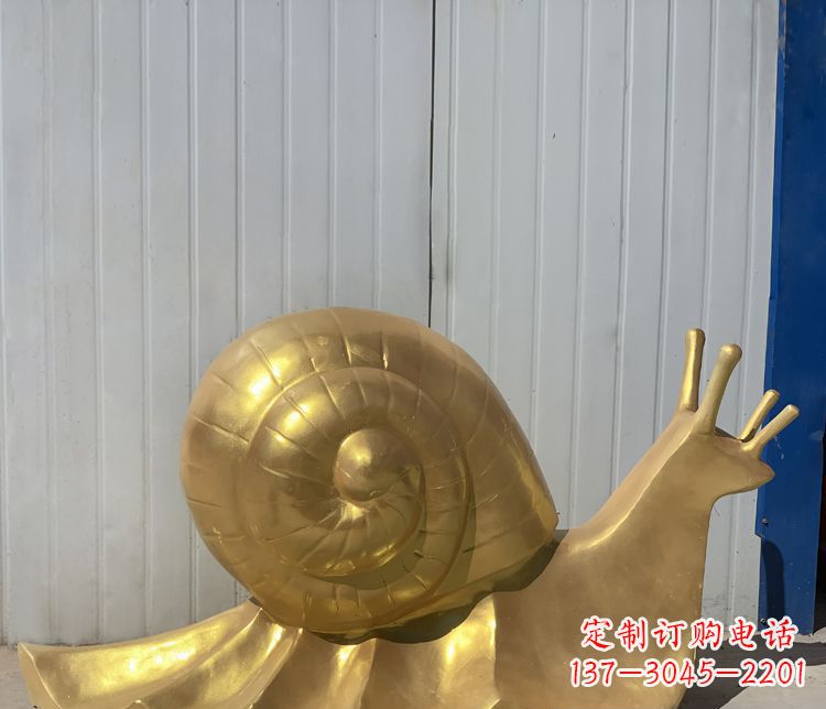 金华铜雕创意蜗牛雕塑