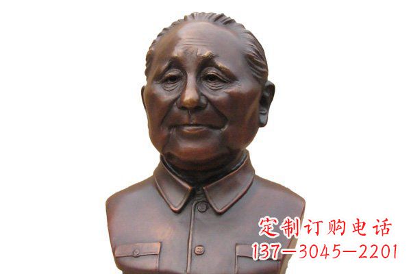 金华铜雕邓小平头像