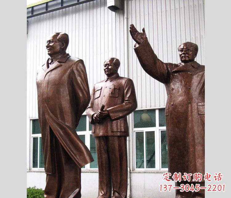 金华铜雕东方伟人雕塑
