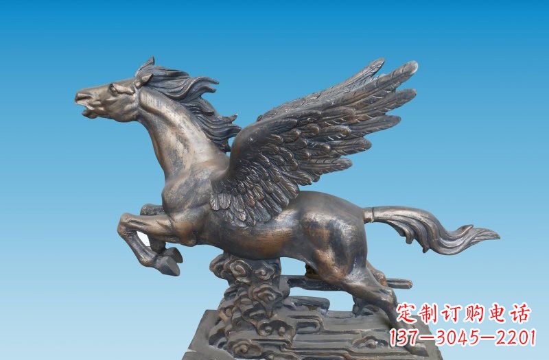金华铜雕飞马222
