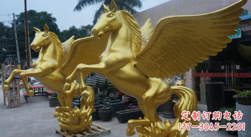 金华铜雕飞马