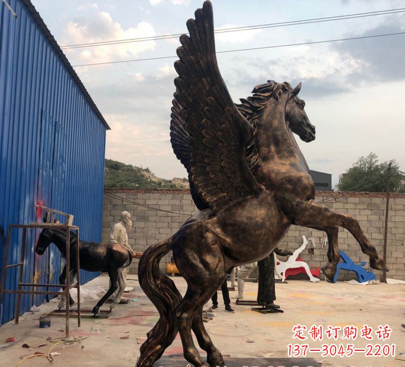 金华铜雕飞马雕塑