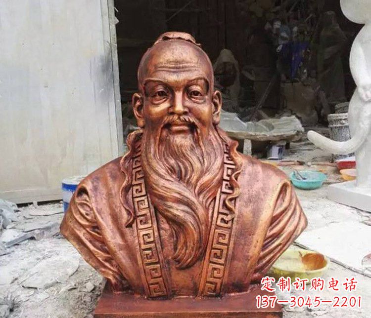 金华铜雕古代孙思邈人物雕塑