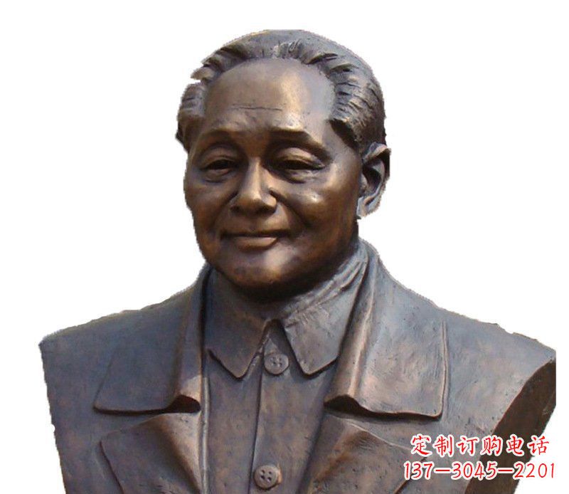 金华铜雕广场纪念伟人邓小平雕塑